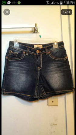Girls jean shorts