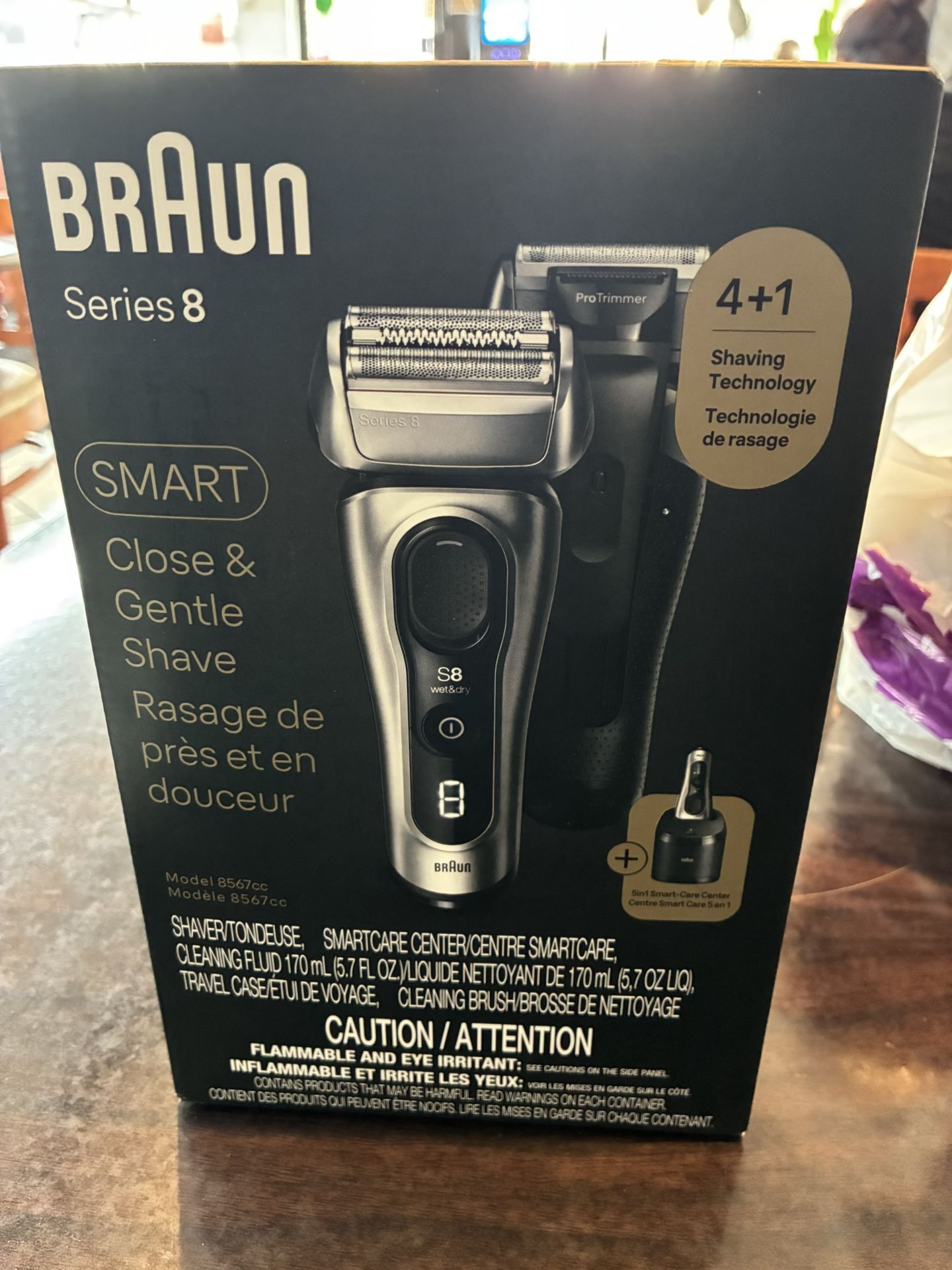 Braun Series 8 Shaving And Trim