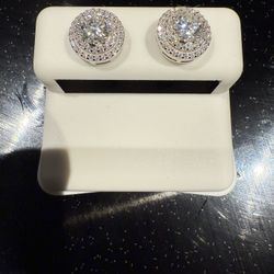 Moissanite Earrings 1.65 CT - VS1