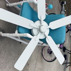 2 Ceiling Fans With Remote No Lights Just Fan 