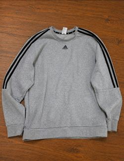 Adidas 3-Stripe Crewneck Sweatshirt