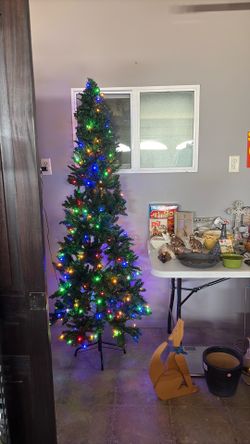 6 Ft. Thin Christmas Tree