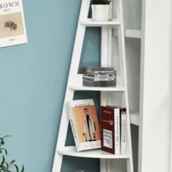 White Córner Shelf