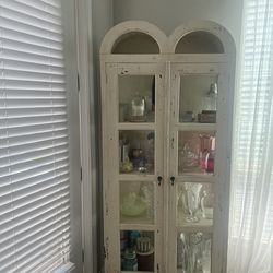Shabby Chic Wood Cabinet
