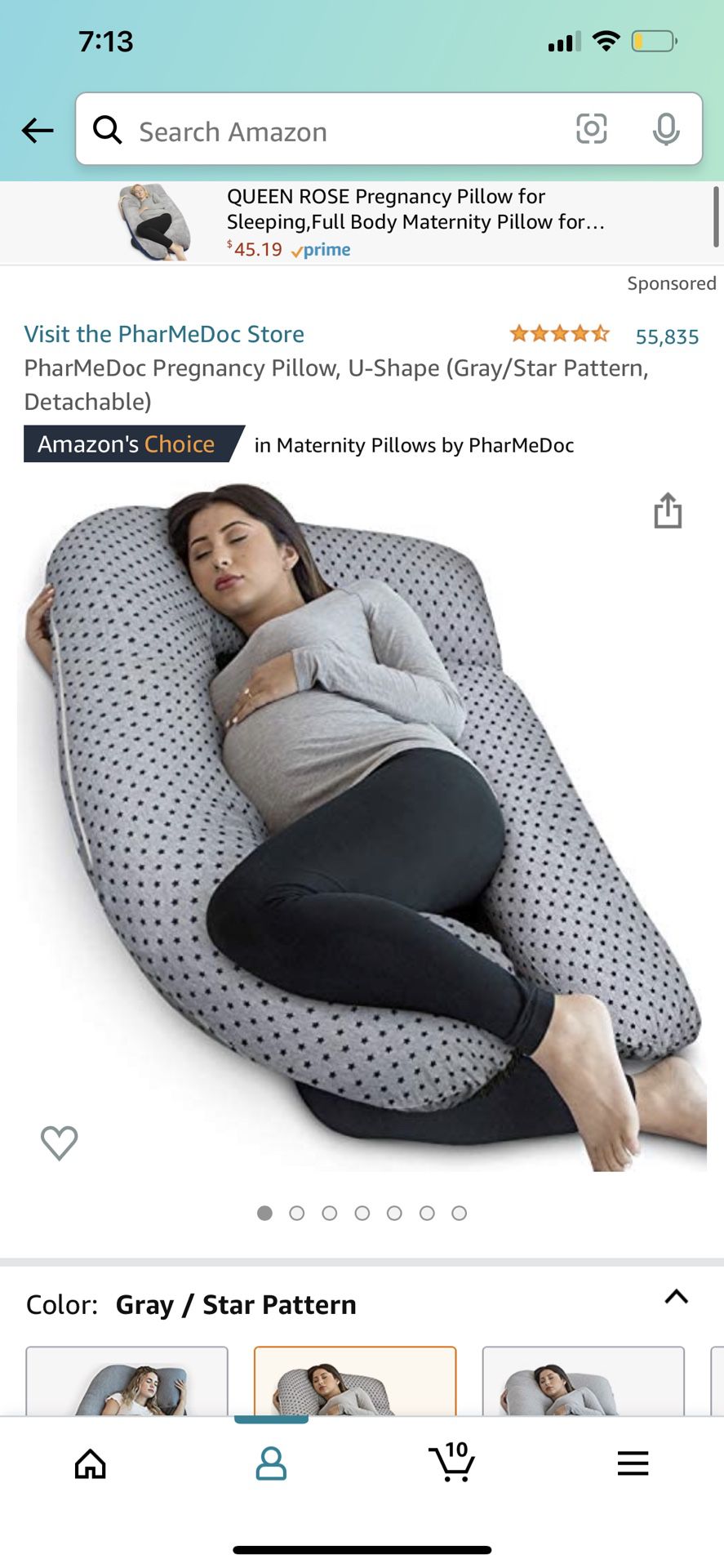 Pregnancy pillow 