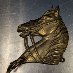 Solid Brass Bridle/Coat  Hanger