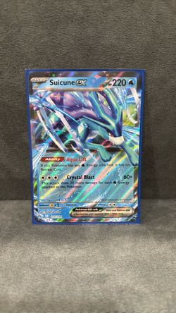 Suicune EX Pokémon Card 010/034 Holo