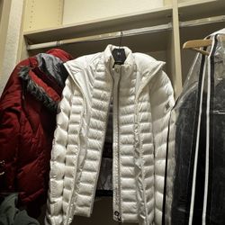 Women’s White Ski Coat- Bogner