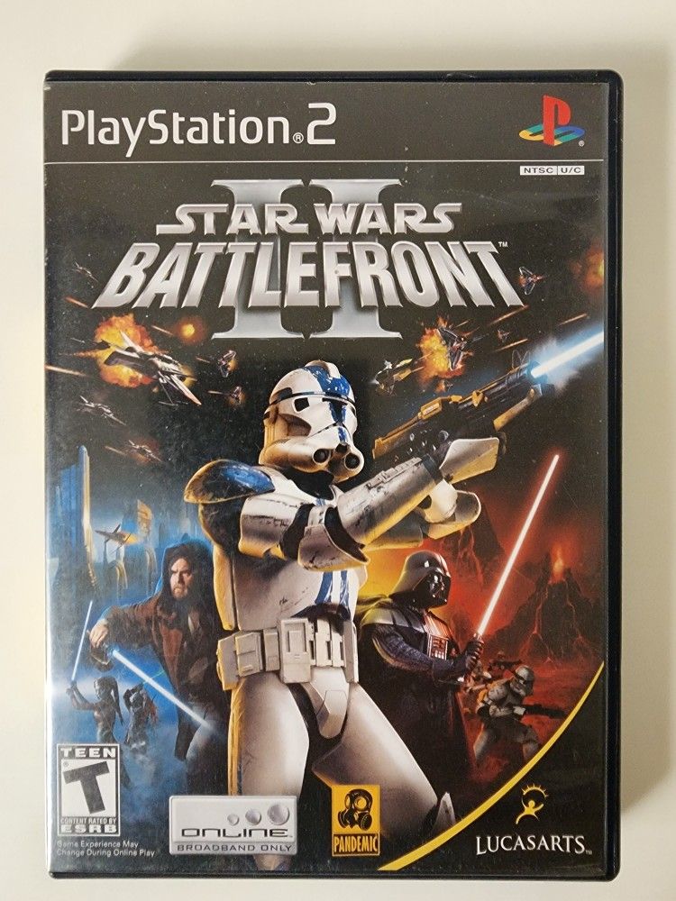 PS2 Star Wars Battlefront II
