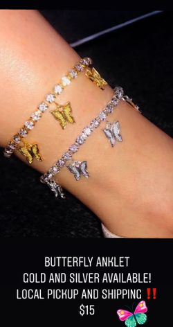🦋 Butterfly Anklet