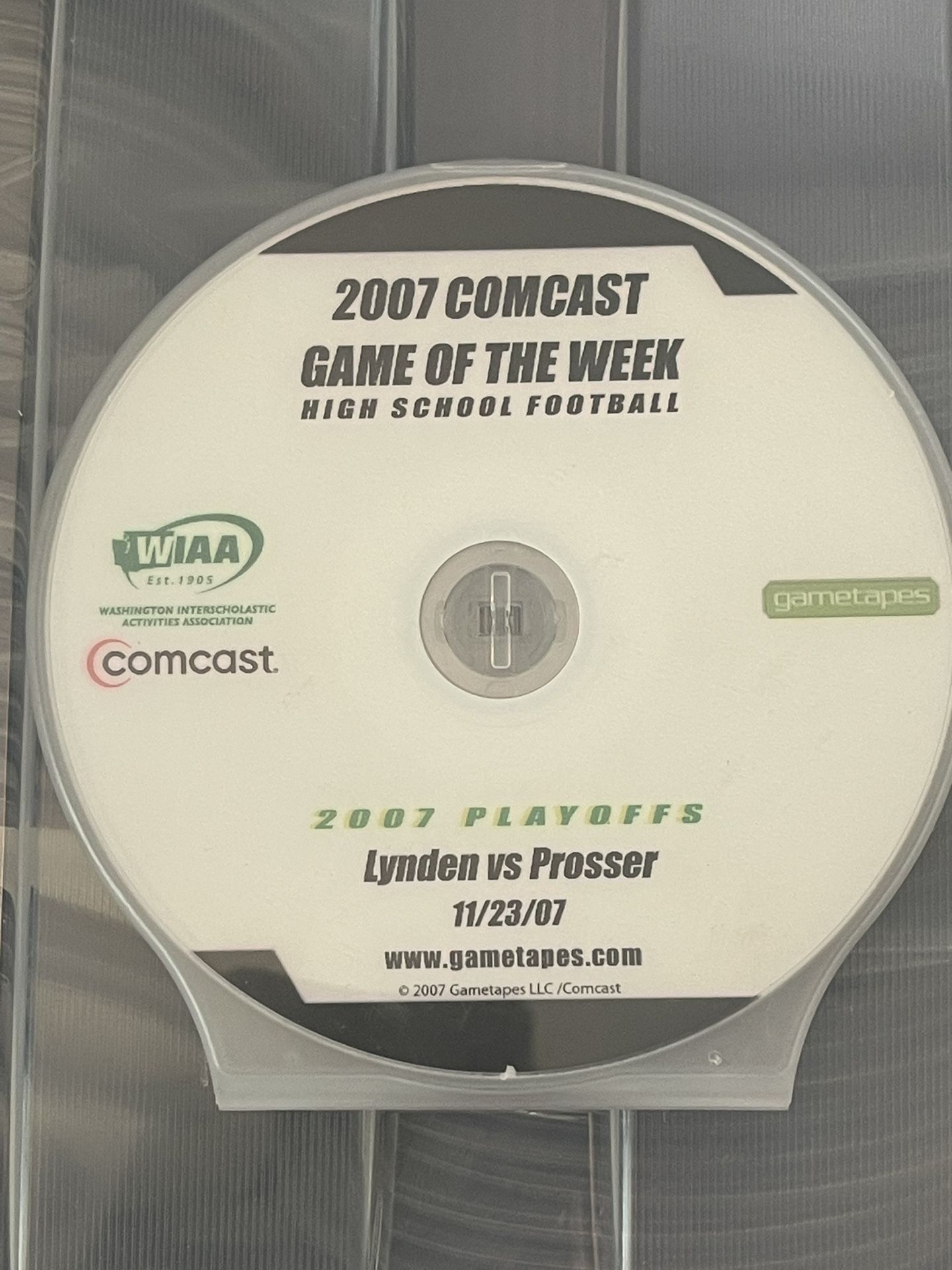 Lynden HS vs Prosser HS - 2007 HS Football Playoff