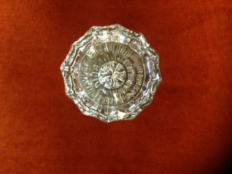 Antique glass door knobs