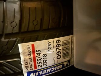 Michelin  Pilot Sport A/STires  255/45ZR18