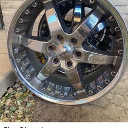 6 Lug Nuts Rim 20 Inch Off Ford Expedition