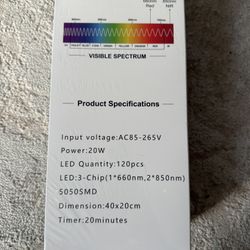 🔴 Dr. Franklyn’s Wellness Red Light Therapy – Brand New & Sealed!