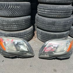 2013-2015 Mercedes Benz GLK Left Driver Headlight Halogen $300 Right Passenger Headlight Halogen $300