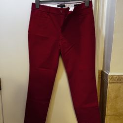 Banana Republic Sloan Red Pants
