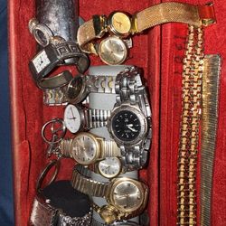 Mixed Men’s and women wristwatch lots- silver and gold tones