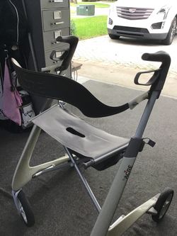 byAcre ultra lightweight Carbon Fiber Rollator Walker