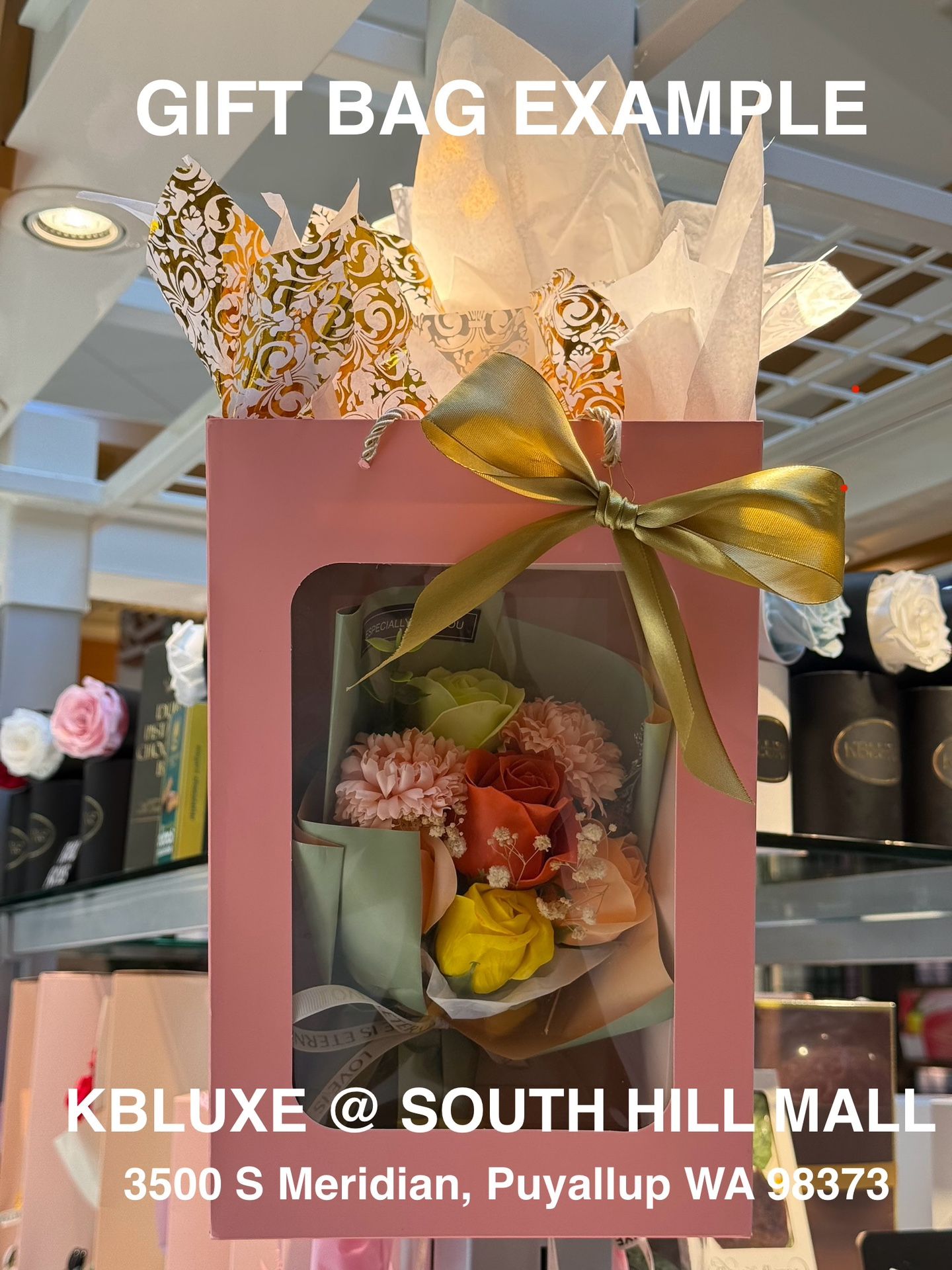 Preserved Soap Flower Bouquet