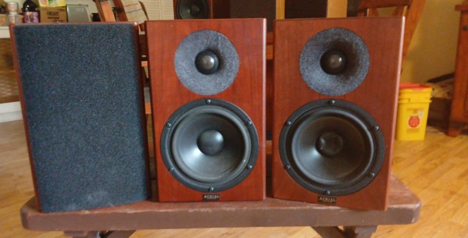 Aerial Acoustic Bookshelf Speakers