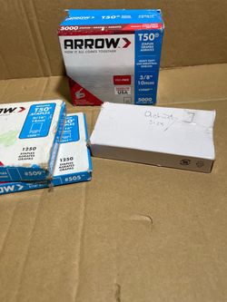 Arrow staples