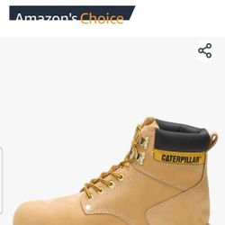 Cat Footwear Men's Second Shift Steel Toe Work Boot Size 8.5 NIB