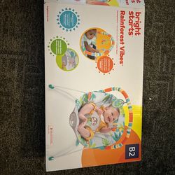 Bright starts Rainforest vibes vibrating Bouncer