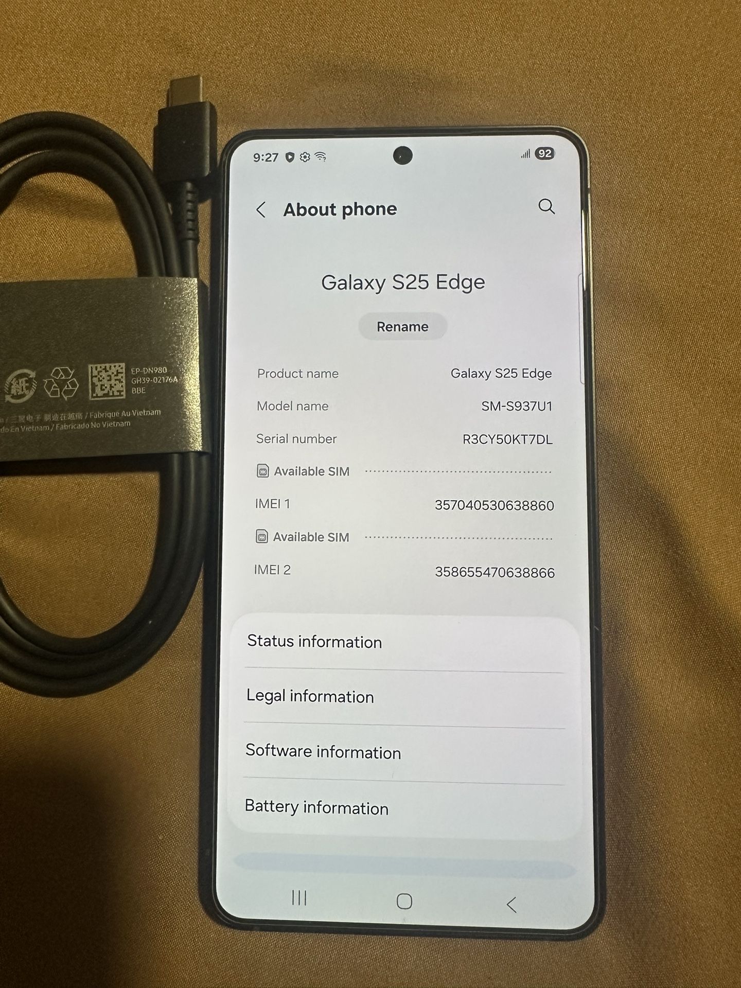 Galaxy S25 Edge 512 Gb 