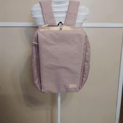 light pink  laptop backpack