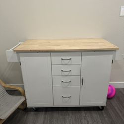 Kitchen Storage With Wheels 