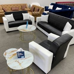 New In The Box 📦  Living Room Sofa Set Sleeper 3pc - Delivery Available 