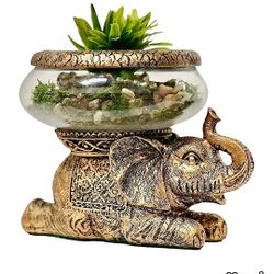 Elephant Candle Holder Centerpiece