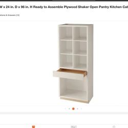 On sale this pantry kit cabinet new in box please if you lake this  pantry come take look,.,,If you like it, Read More 