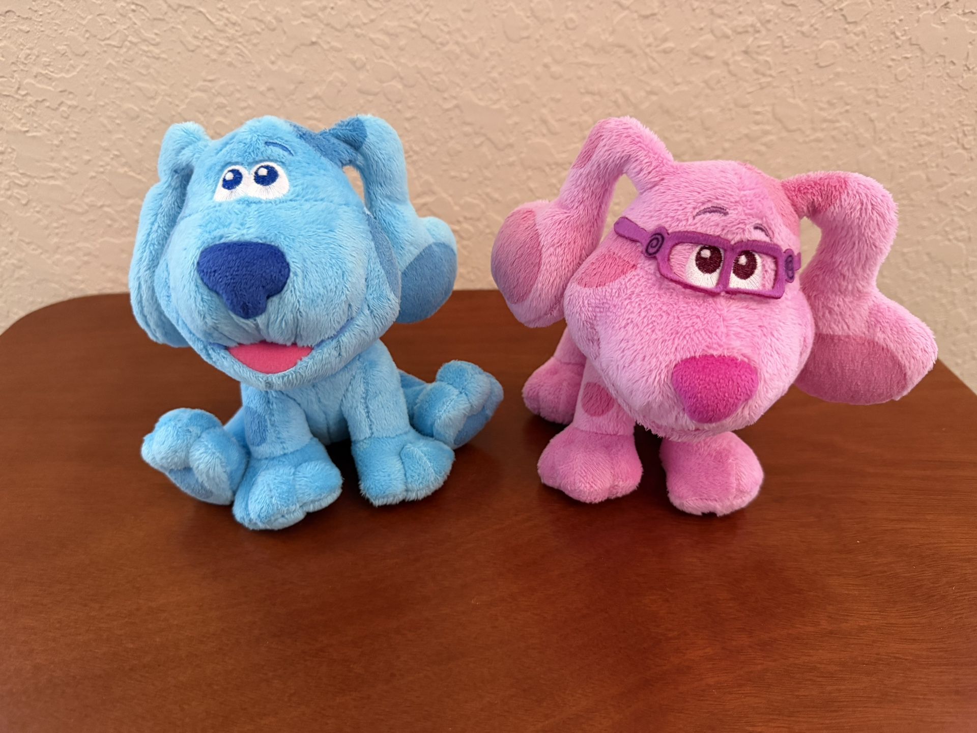 Blues Clues Plush- Blue and Magenta