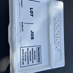 Construction DocBox On Job Permit Documents 
