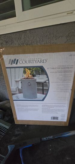 Fire pit table top