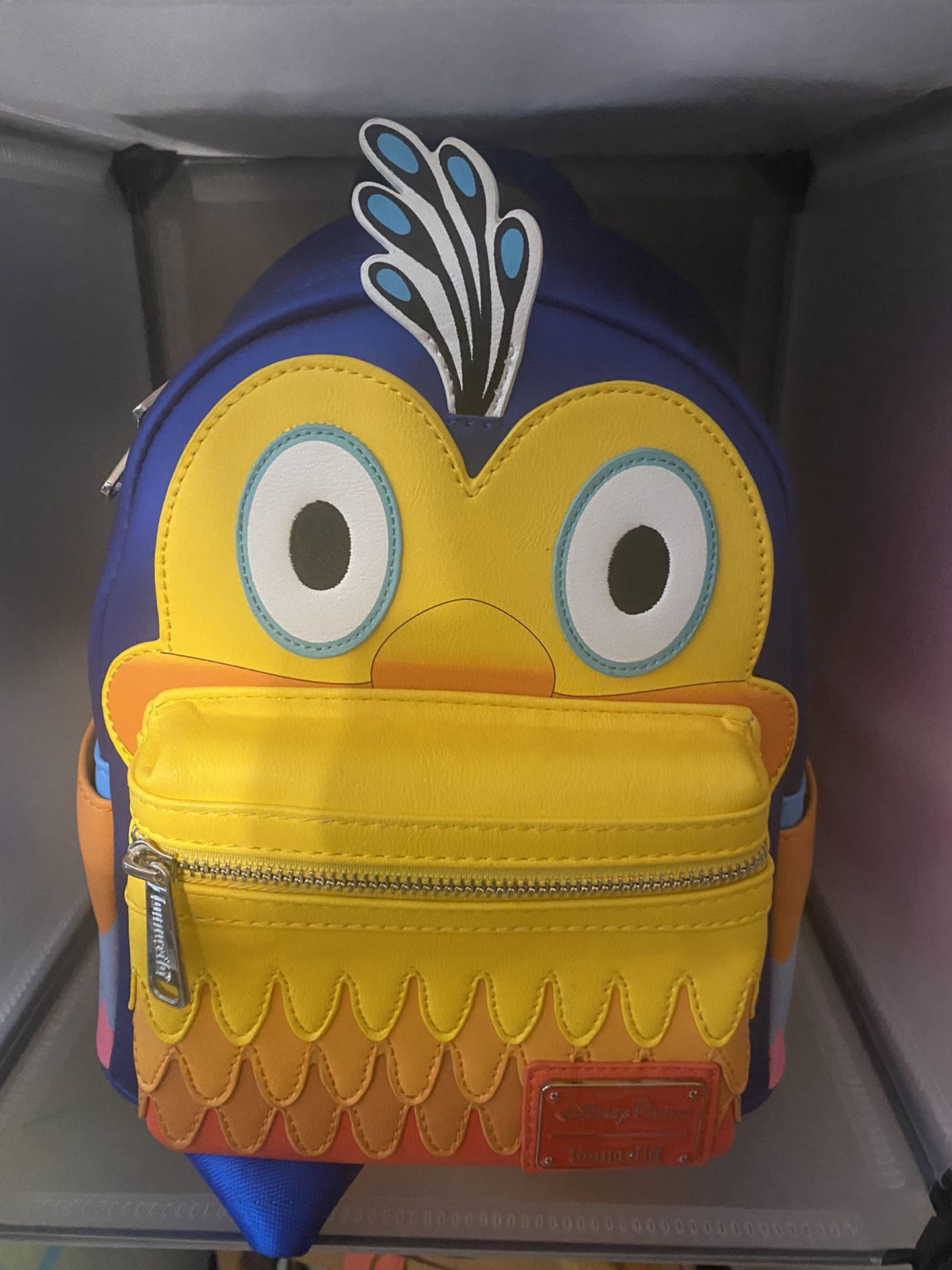Kevin Disney Up Loungefly Mini backpack Used