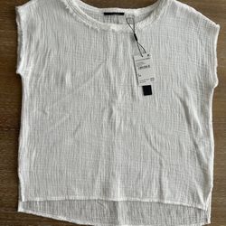 Cotton Gauze-y White Shirt