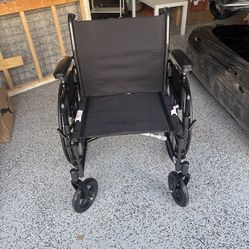 Standard Black Wheelchair – Good Condition