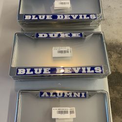 Duke University License Plate Frames