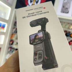 Dual lens insta 360