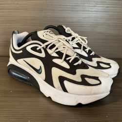 Running Shoe Nike Air Max 200 White Mens Nike Nike Mens Air Max