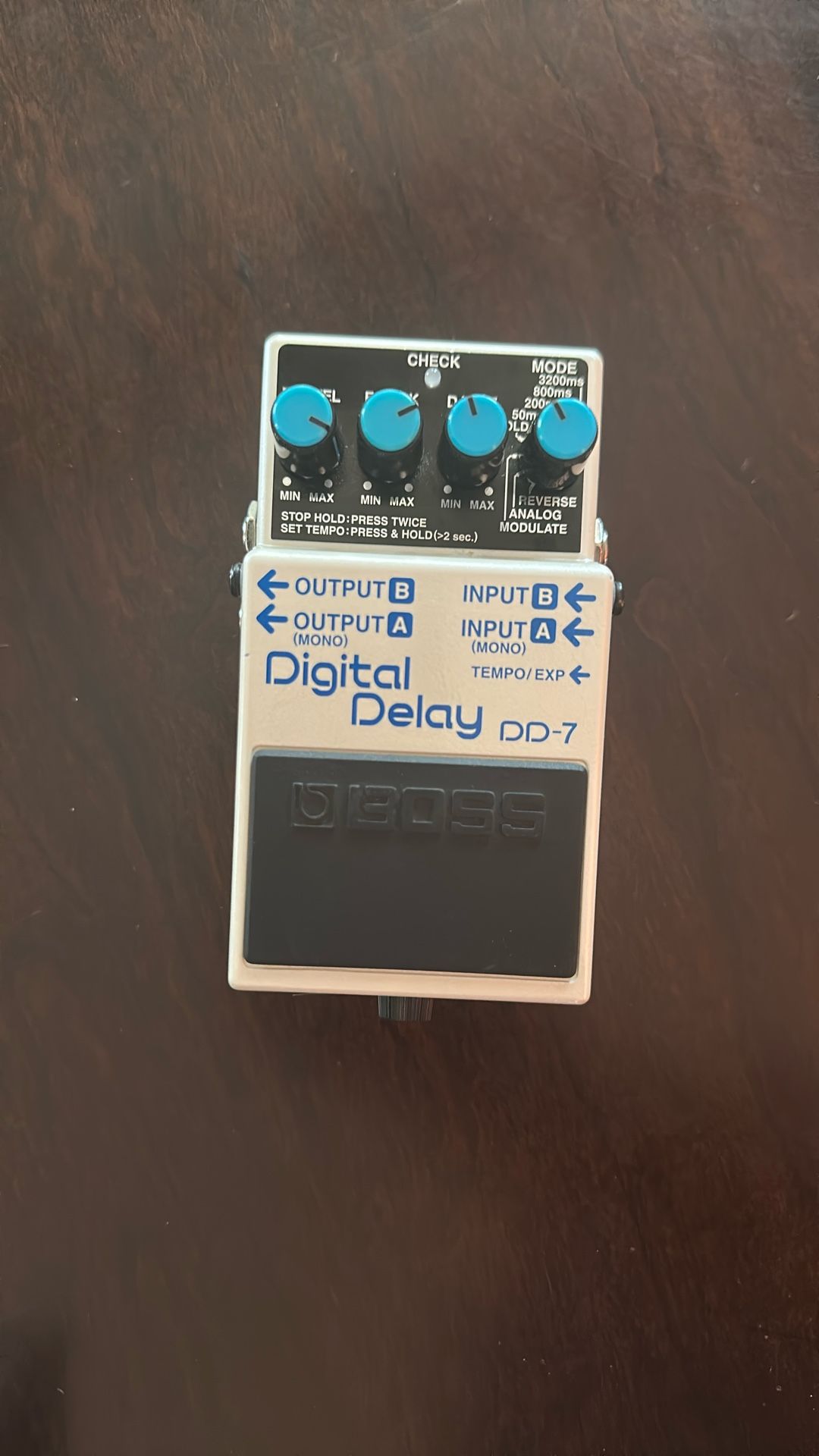 Boss DD-7 Digital Delay Guitar Effects Pedal