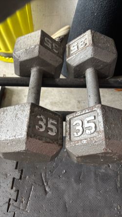 35 Pound Dumbbells