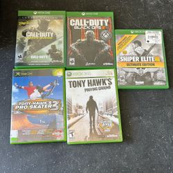 Xbox And Xbox 360 Games 5 Dollars Each
