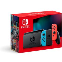 Nintendo Switch™ with Neon Blue and Neon Red Joy‑Con™