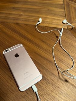 Aesthetic iPhone 6s Rose Gold