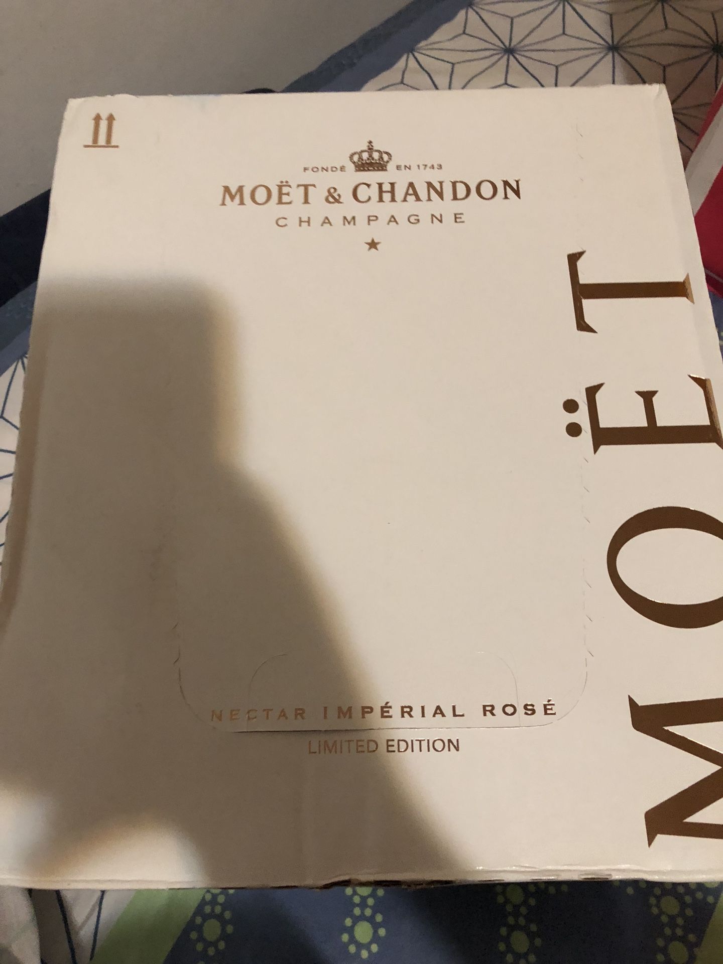 Virgil Abloh Off White “Do Not Drop” Moët Chandon Bottle Presenter  Collaboration. Does anyone know what this would be worth? It was a limited  edition run, but figured it would be worth
