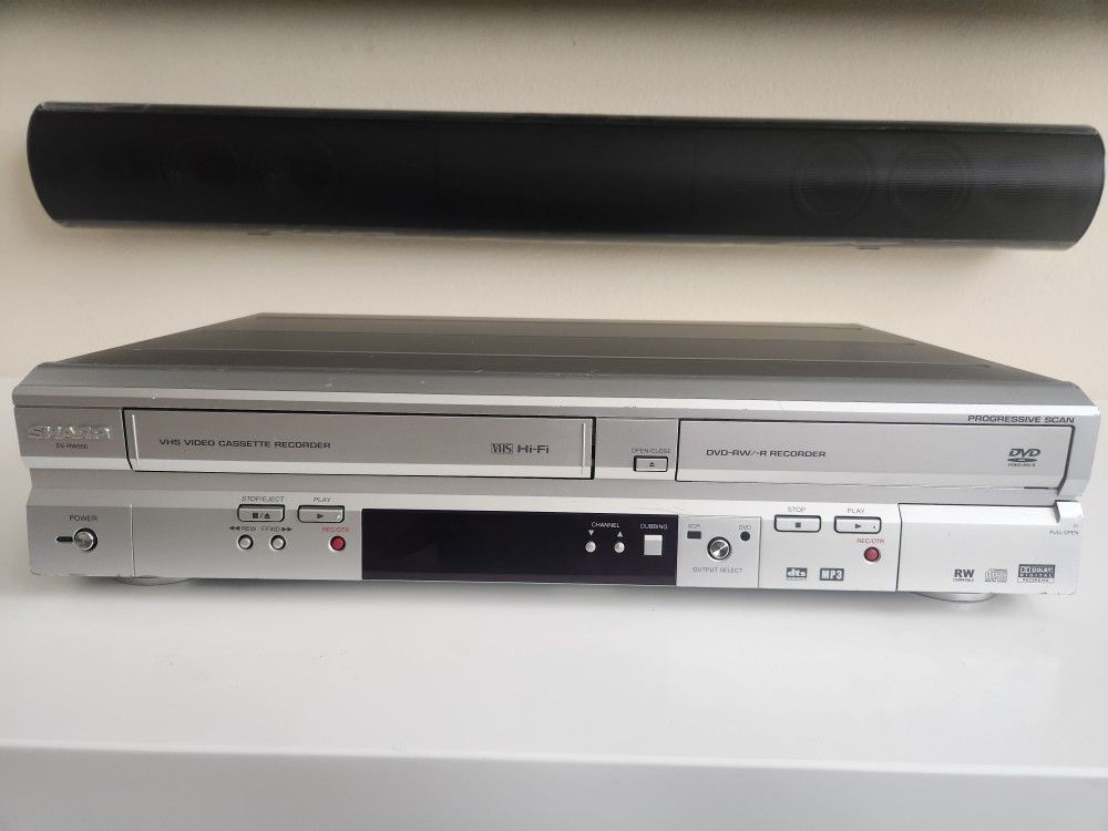 Sharp VCR/DVD Combo Player TESTED